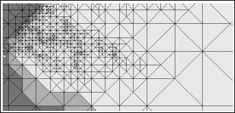 Triangulation for the example frame